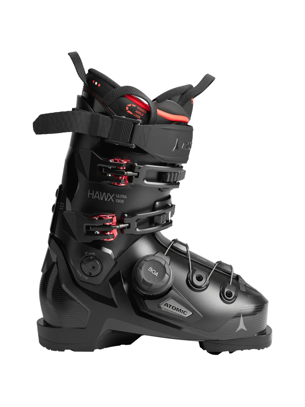 ATOMIC Hawx Ultra 130 S Boa buckle strap ski boots - Nero
