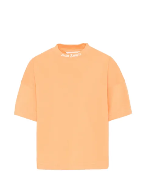 Palm Angels Kids logo印花短袖T恤