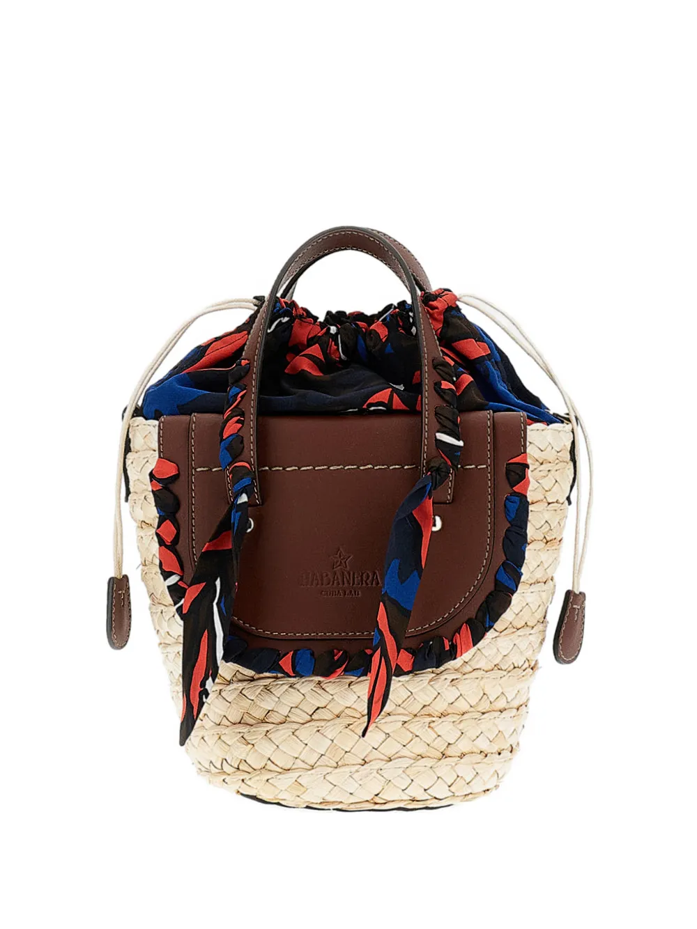 Cuba Lab Habanera Silk Tote Bag In Multi