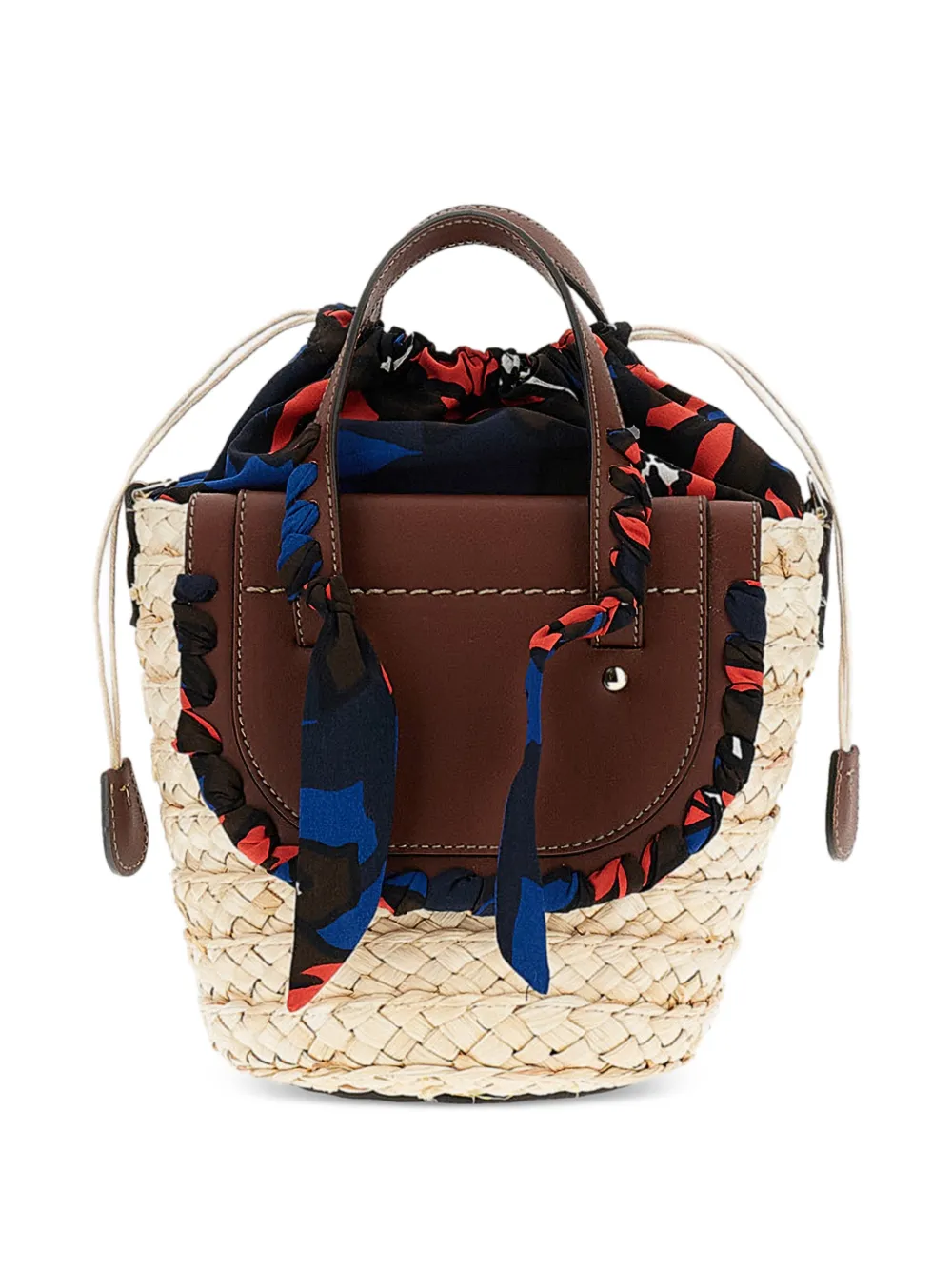  Cuba Lab Habanera Silk Tote Bag - Brown 