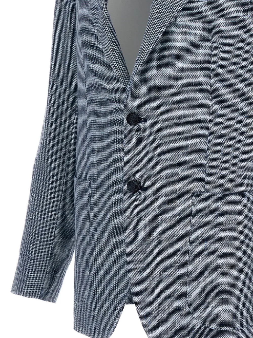 Tagliatore Jack met enkele rij knopen Blauw