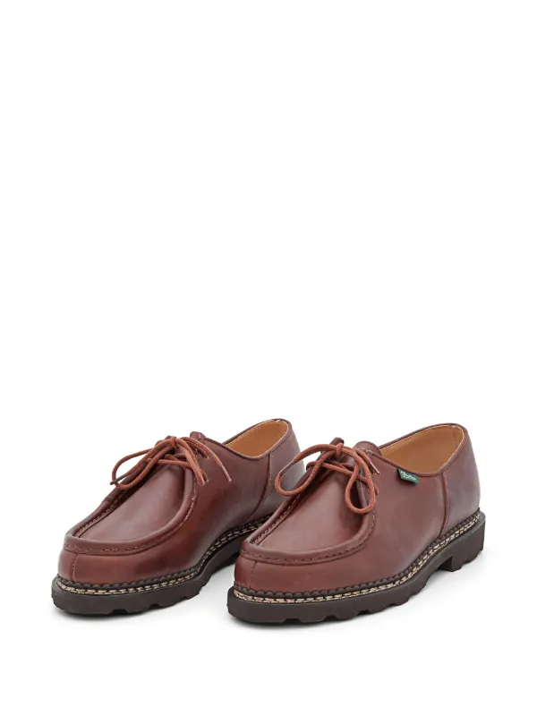 Paraboot デッキシューズ ブラウン レザーシューズ Paraboot デッキシューズ | ブラウン | FARFETCH JP