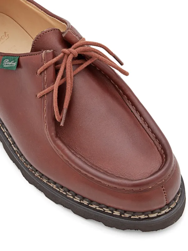 Paraboot デッキシューズ ブラウン レザーシューズ Paraboot デッキシューズ | ブラウン | FARFETCH JP