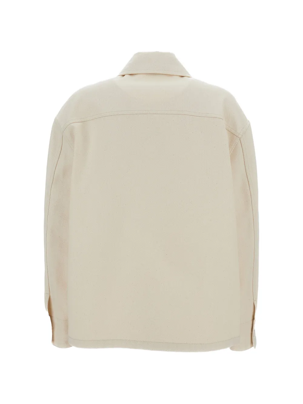  Durazzi Milano Buttoned Shirt Jacket - Neutrals 