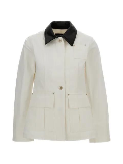 Wales Bonner point-collar denim jacket