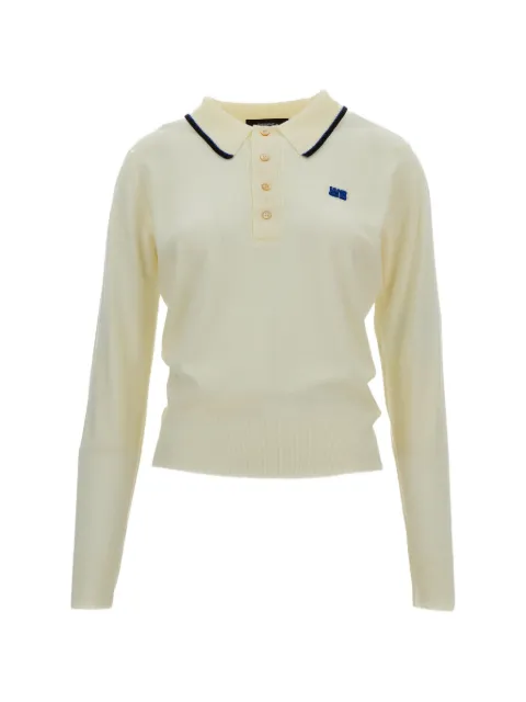 Wales Bonner x John Smedley Henry long-sleeve polo shirt