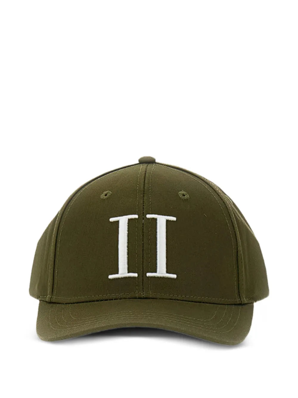 Les Deux embroidered baseball cap - Verde