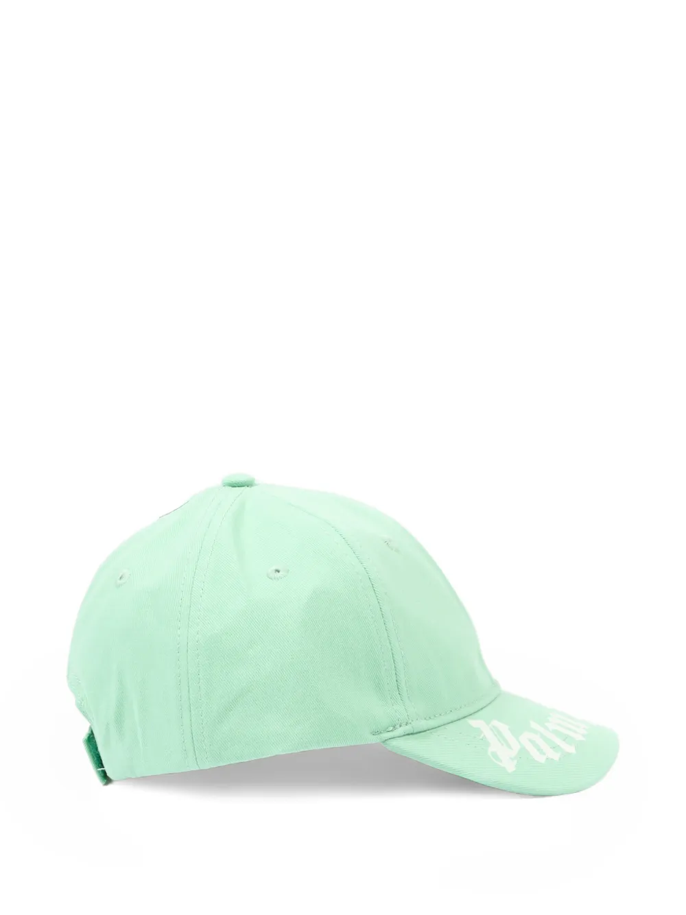 Palm Angels Kids Honkbalpet met logo Groen