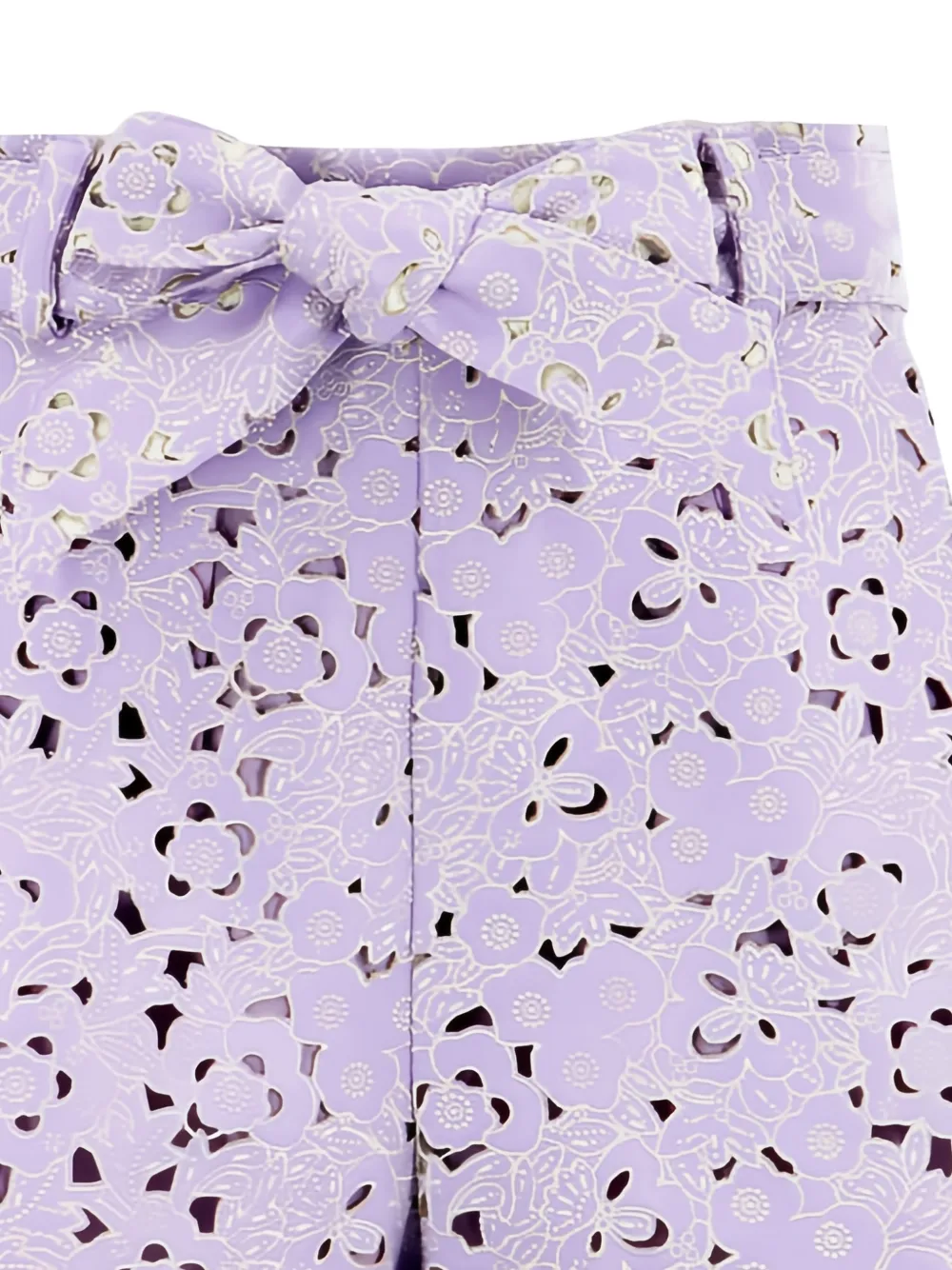  Christy Lynn Peri Floral Shorts - Purple 