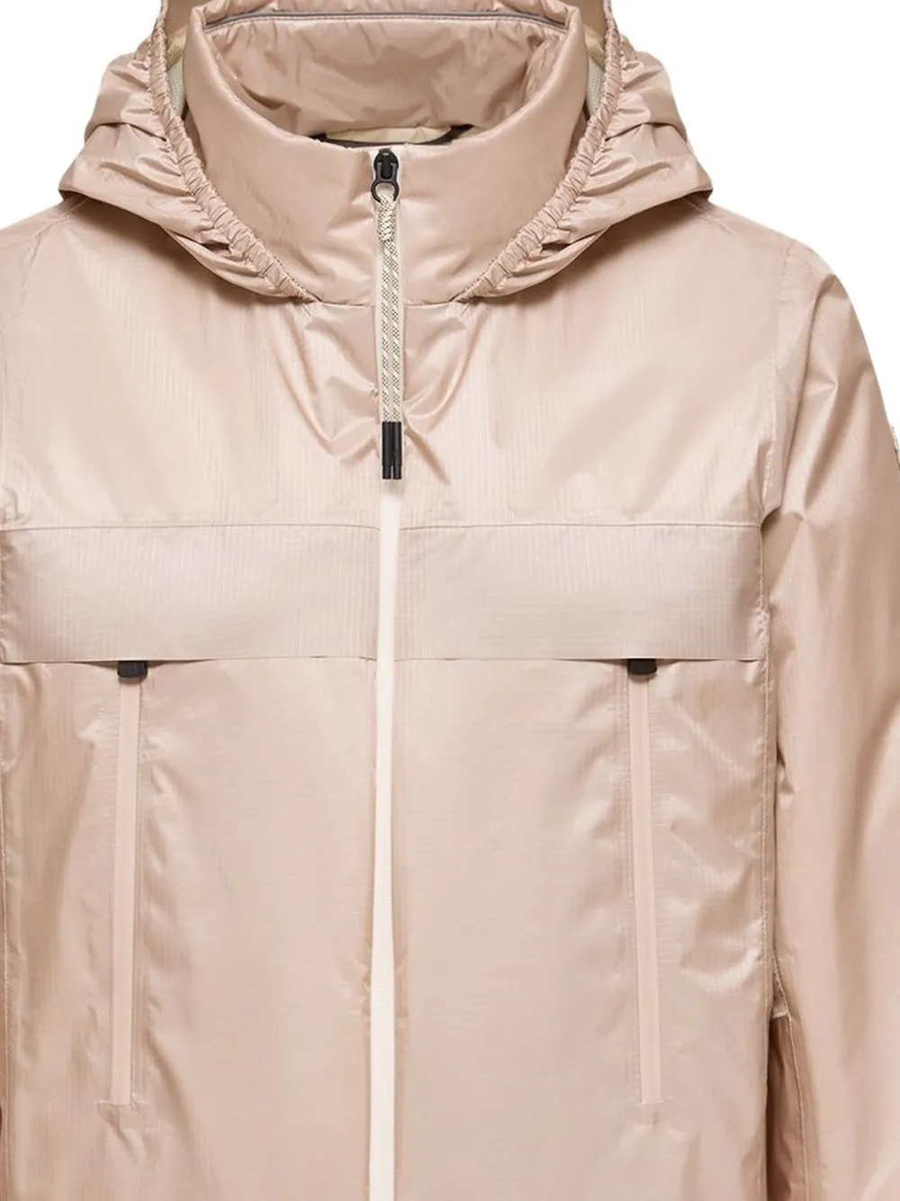Moncler Grenoble Fergana waterproof jack met capuchon Beige