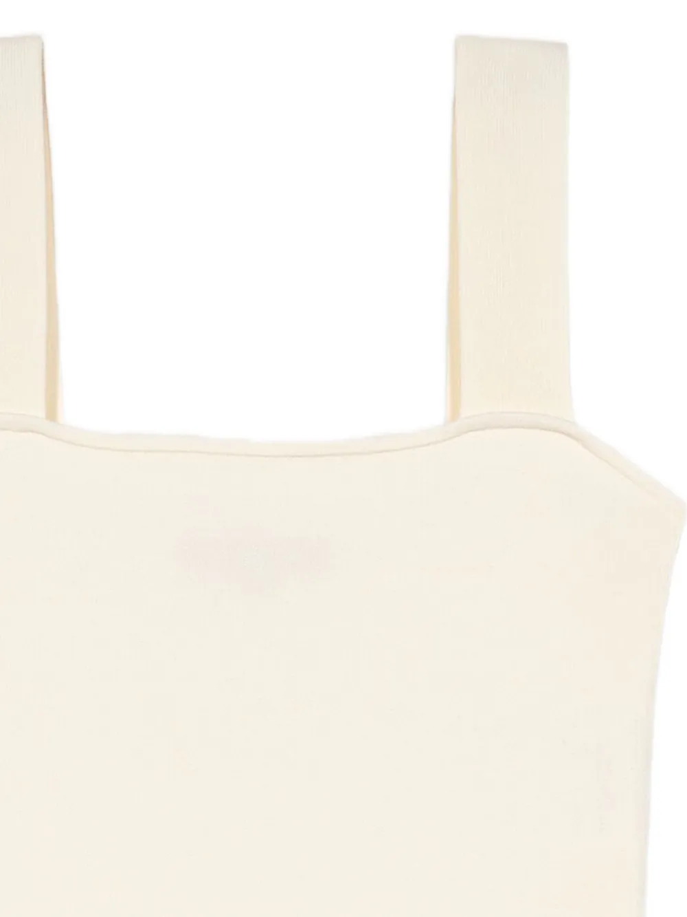  Maje Ribbed Top - Neutrals 
