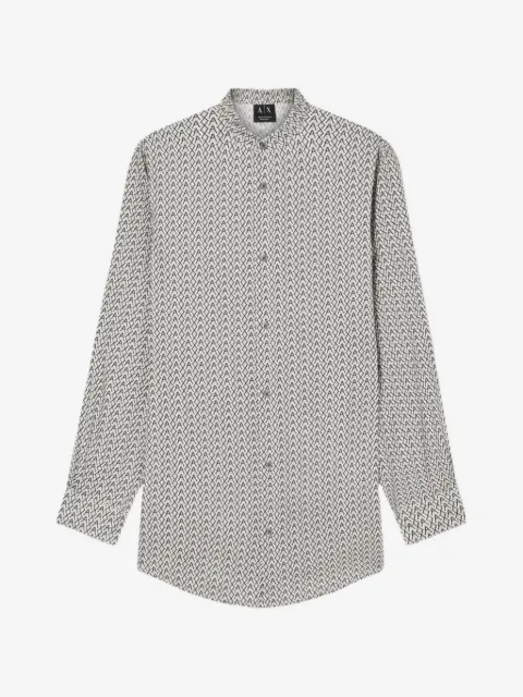 Armani Exchange camisa con motivo
