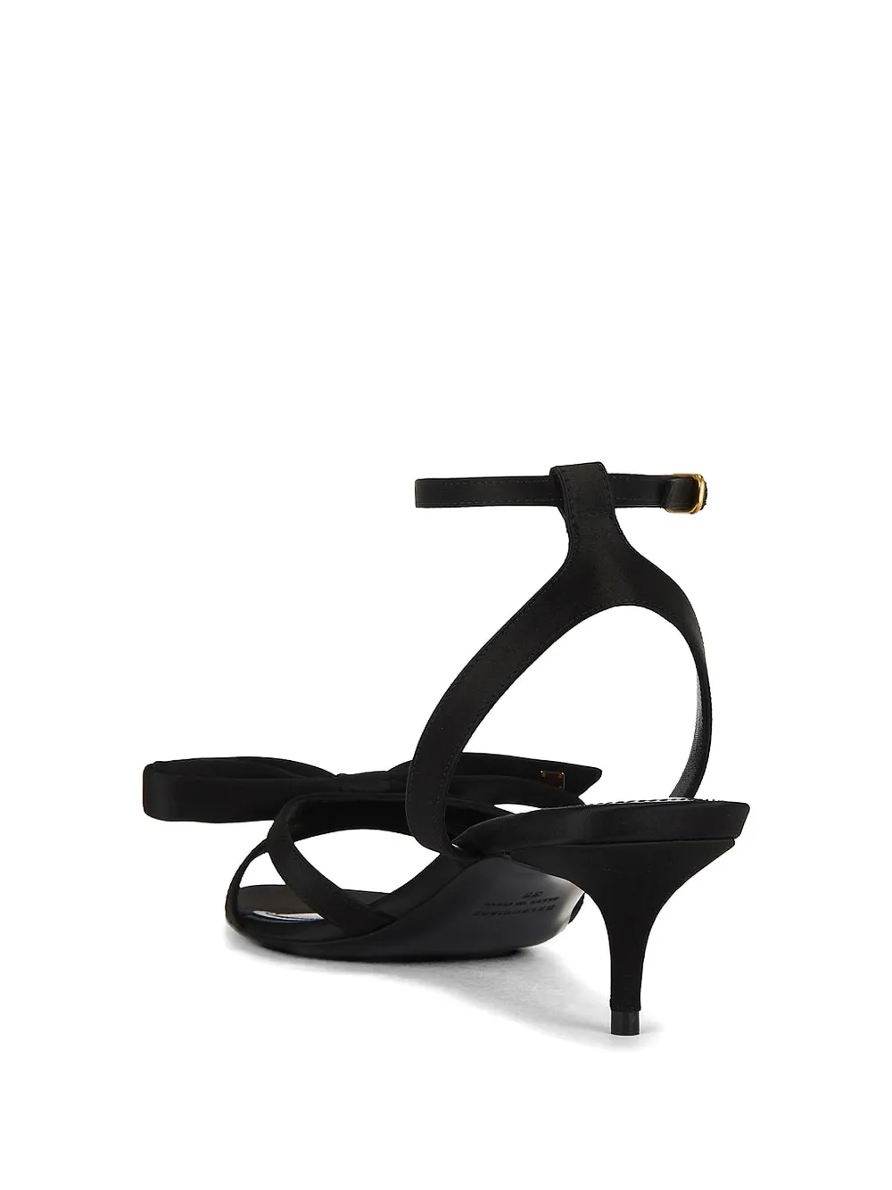 Balenciaga bow-detail sandals Zwart