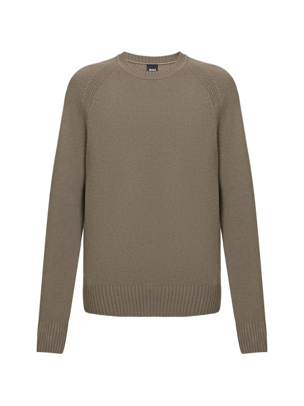 BOSS raglan-sleeve sweater - Braun