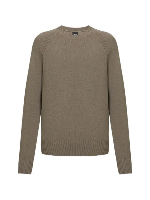 BOSS pull à manches raglan