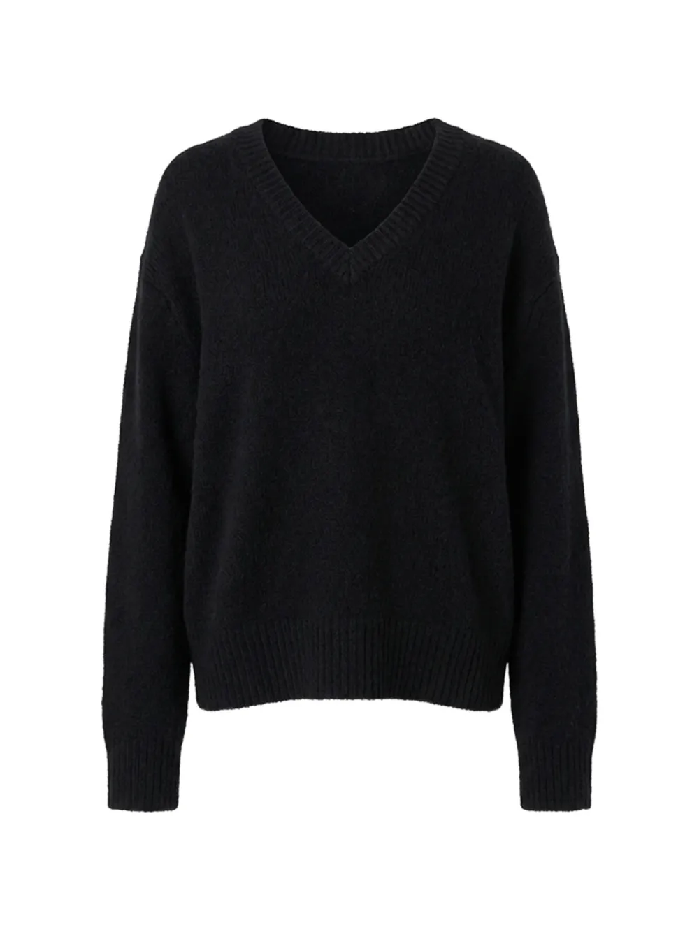 Almada Label Yara V-neck sweater - Black