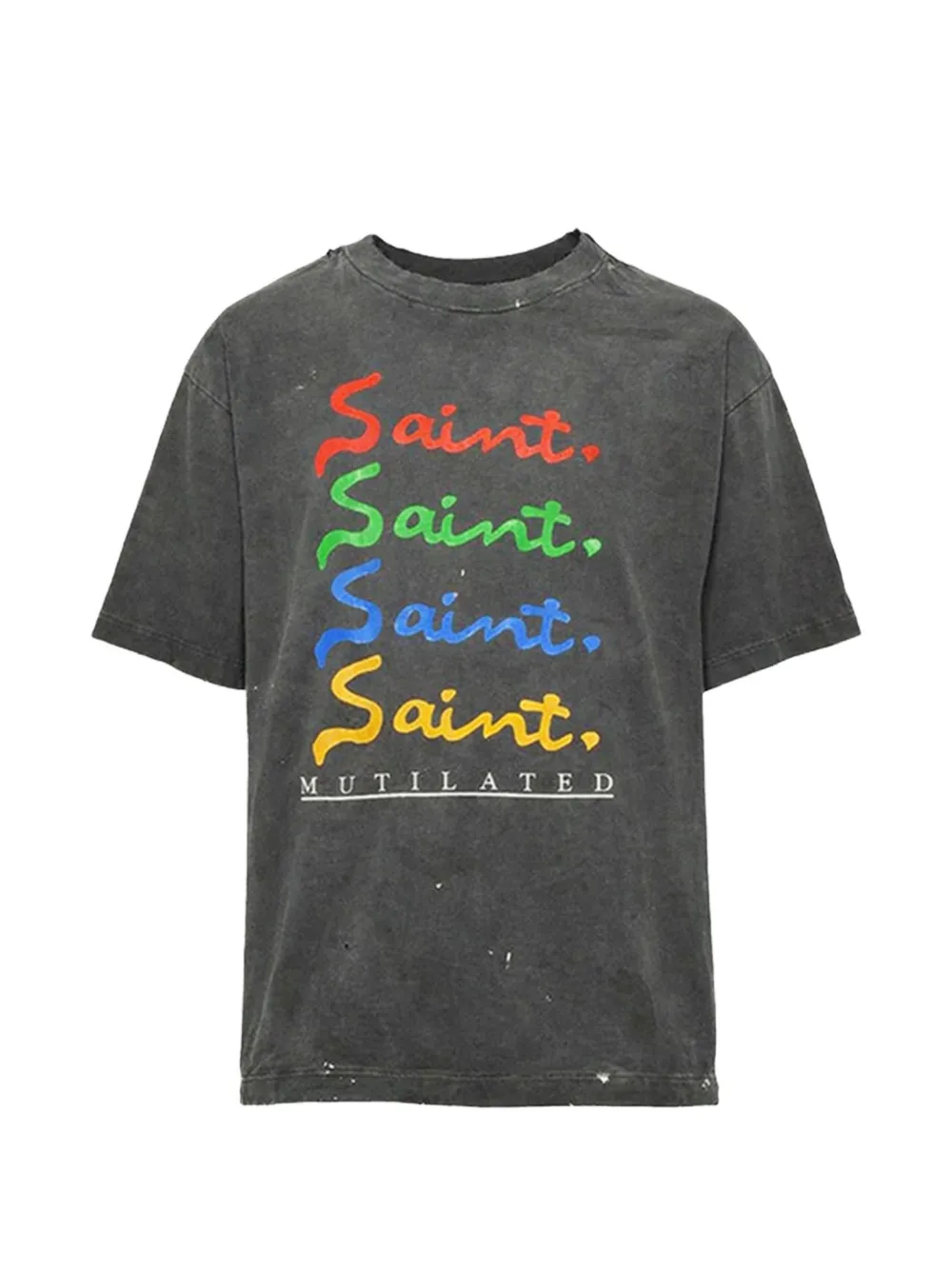 SAINT MXXXXXX short-sleeve T-shirt - Nero