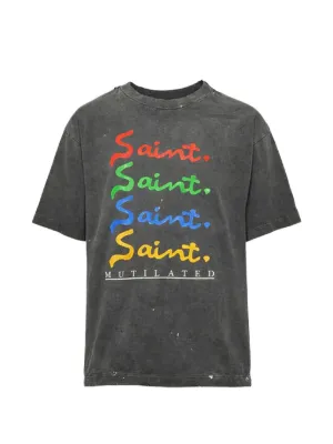 SAINT MXXXXXX graphic-print T-shirt | FARFETCH