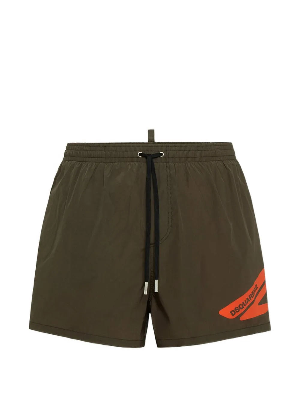 Dsquared2 Logo-detail Swim Shorts In Green