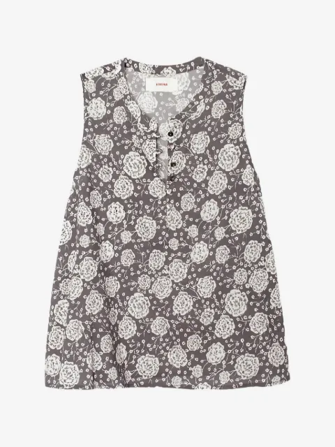 Xirena Tish floral-print buttoned top