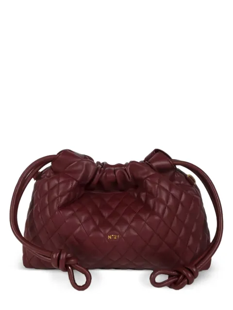 Nº21 quilted drawstring-fastening shoulder bag