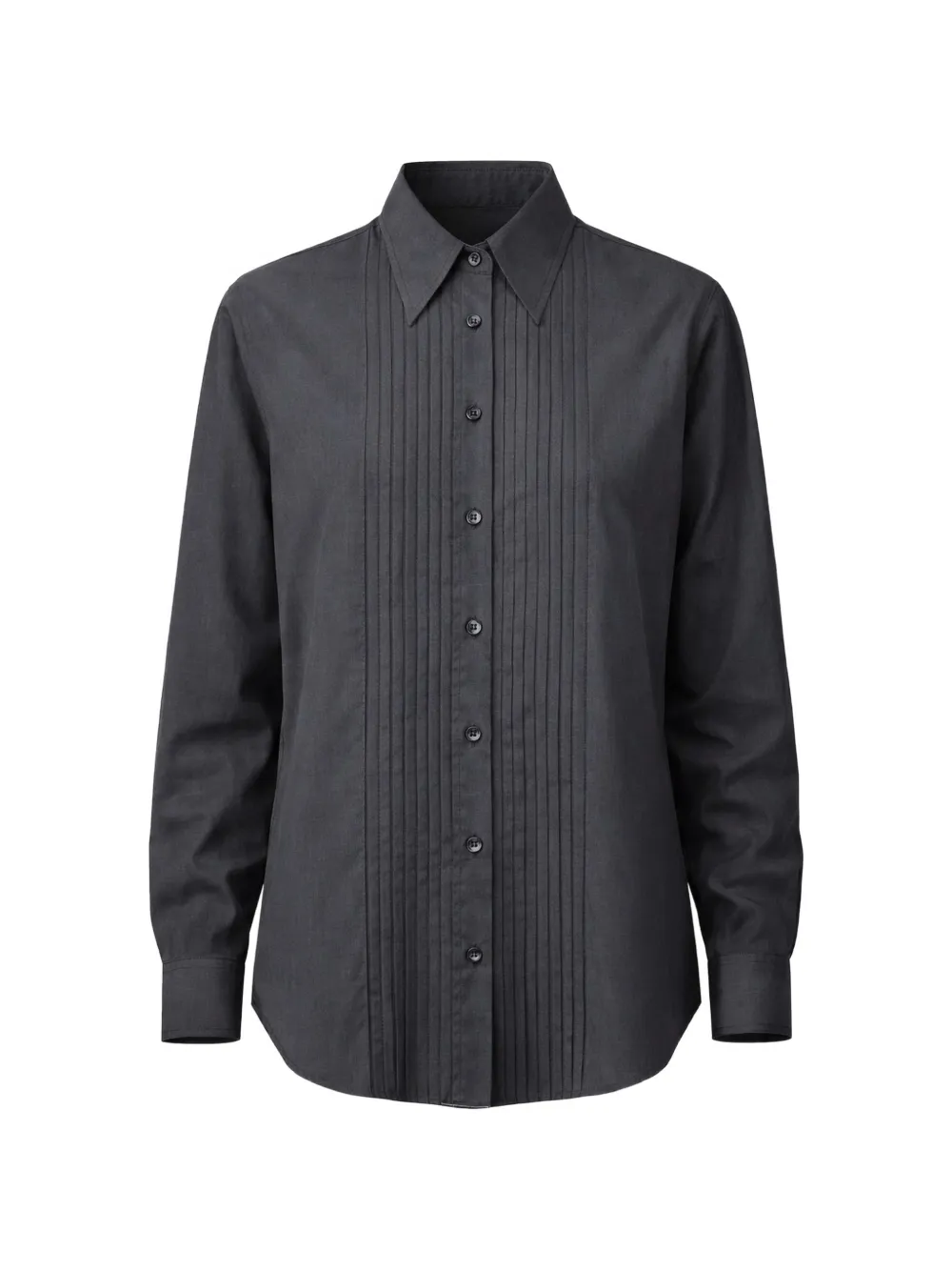 Tibi Easy pleated shirt - Grigio