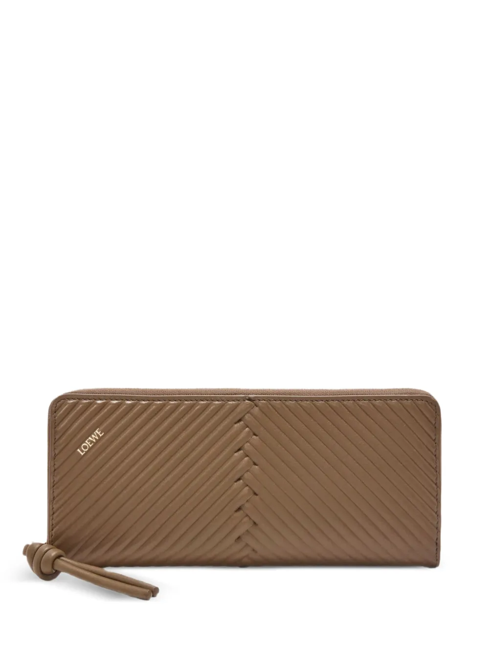 LOEWE zip calfskin wallet - Toni neutri
