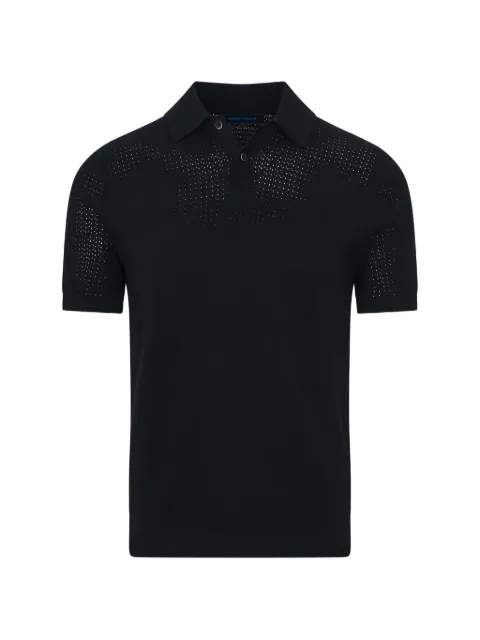 PATRICK ASSARAF honeycomb-stitch polo shirt