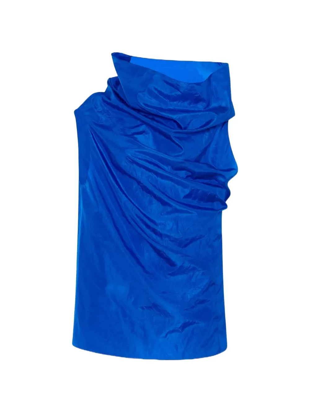  The Row Aria Draped-design Top - Blue 