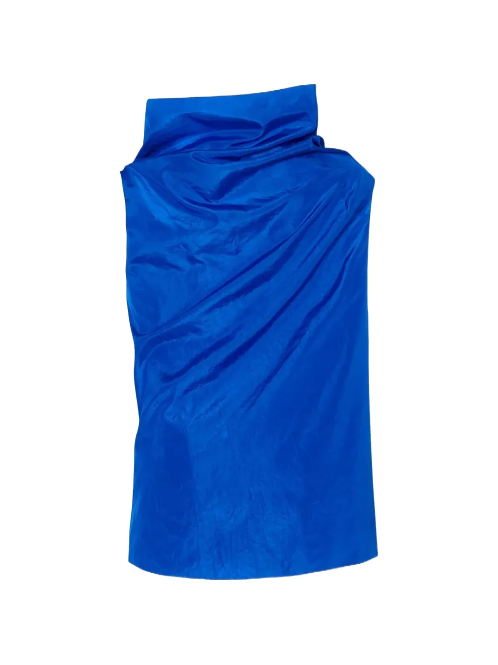 The Row Aria Draped-design Top In Blue