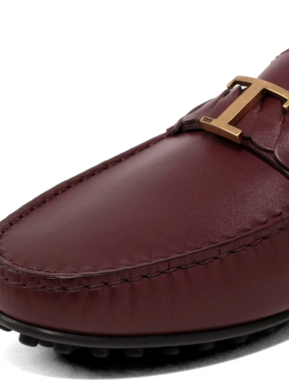 Tod's logo-detail loafers Bruin