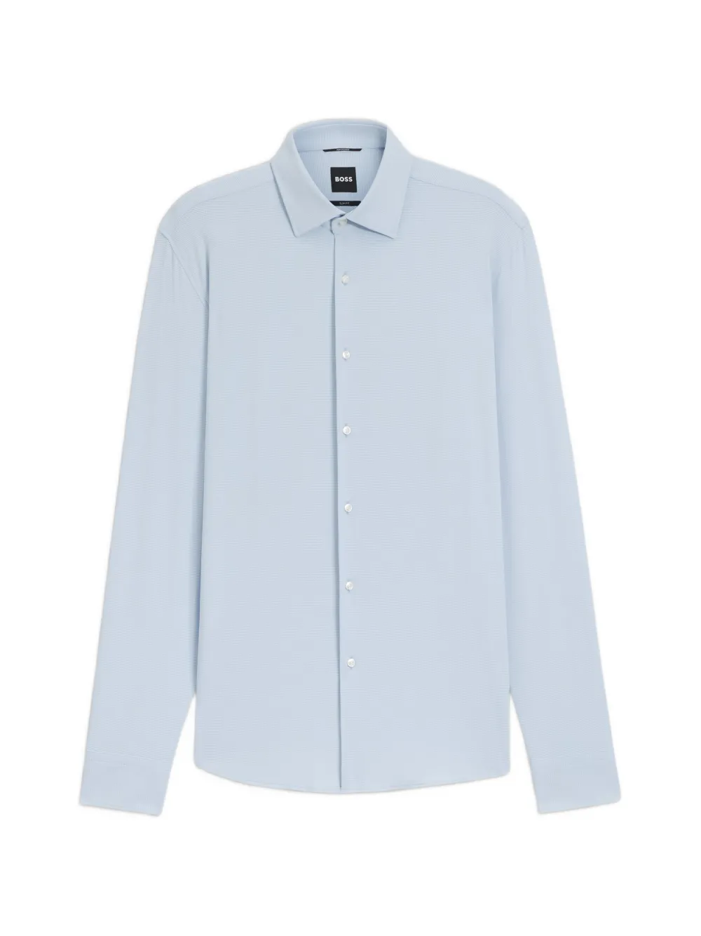BOSS slim-fit shirt - Blu