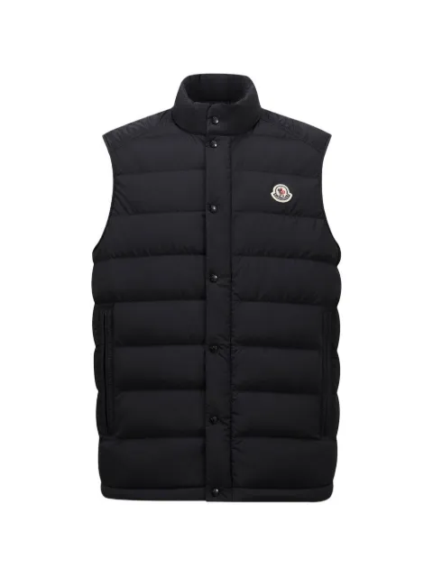 Moncler logo patch gilet