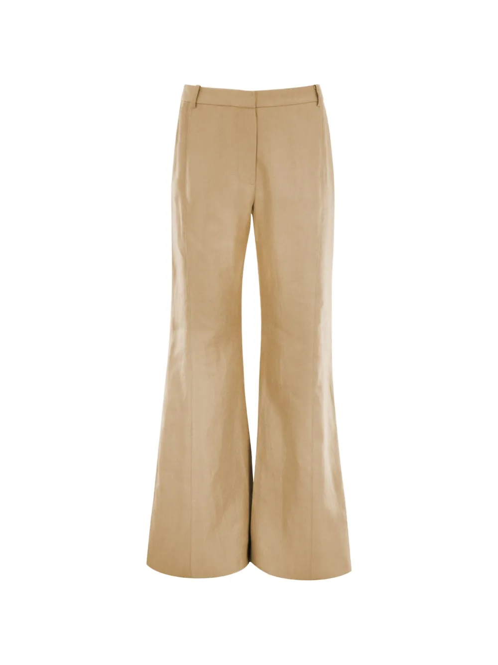 Alexis Samwell flared trousers - Nude