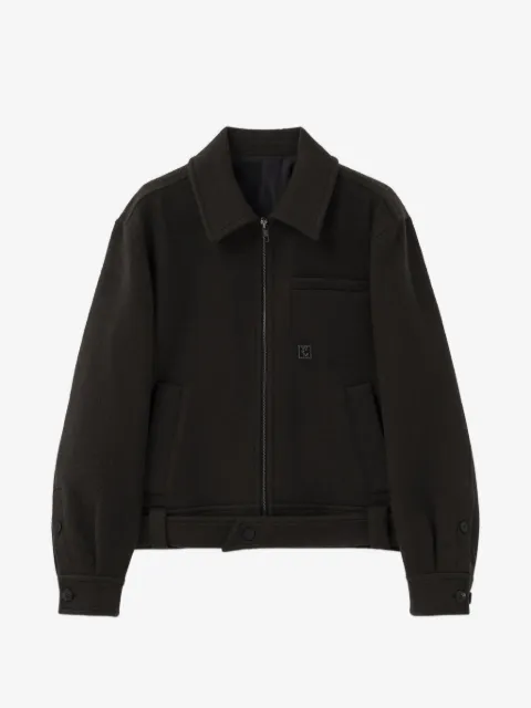 Wooyoungmi logo belt jacket