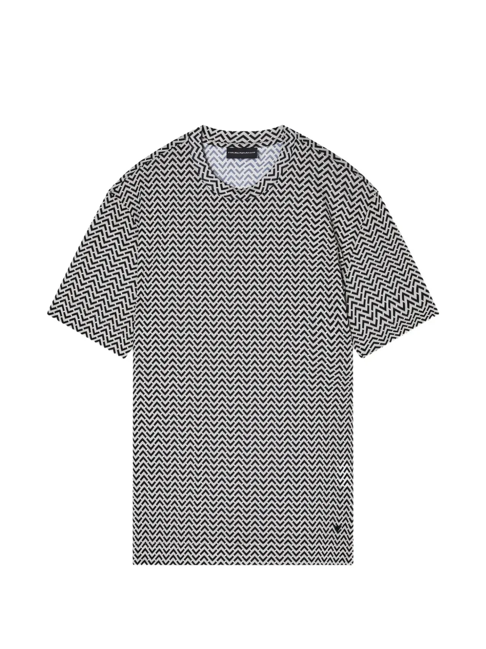 Emporio Armani crew-neck sweater - Nude