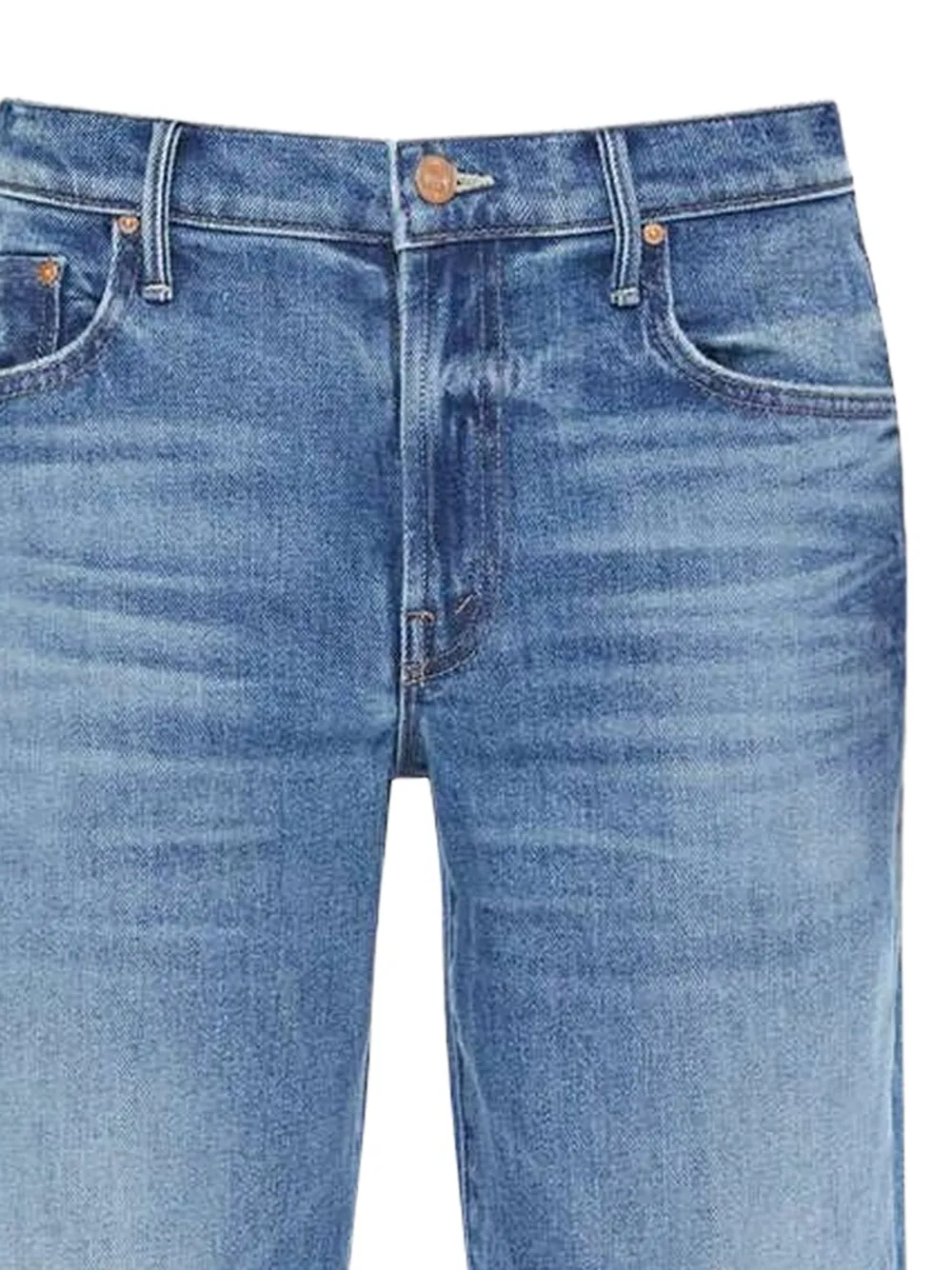 MOTHER Maven enkeljeans Blauw