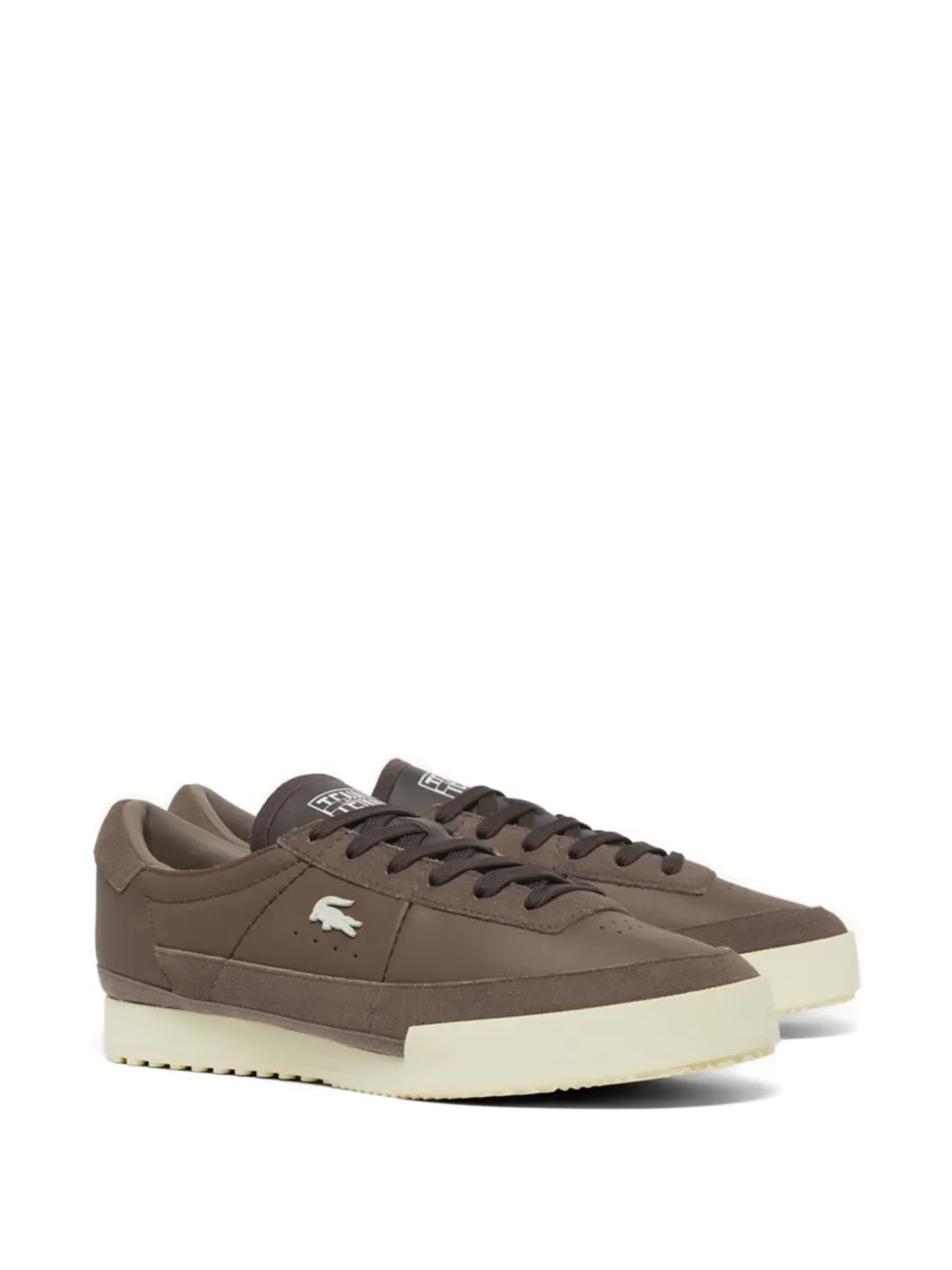 Lacoste Aura logo low-top sneakers Bruin