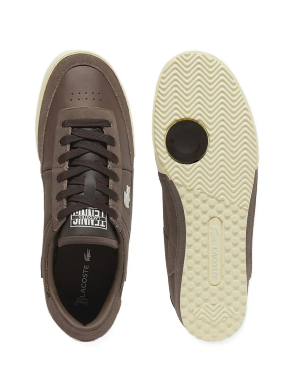 Lacoste Aura logo low-top sneakers Bruin