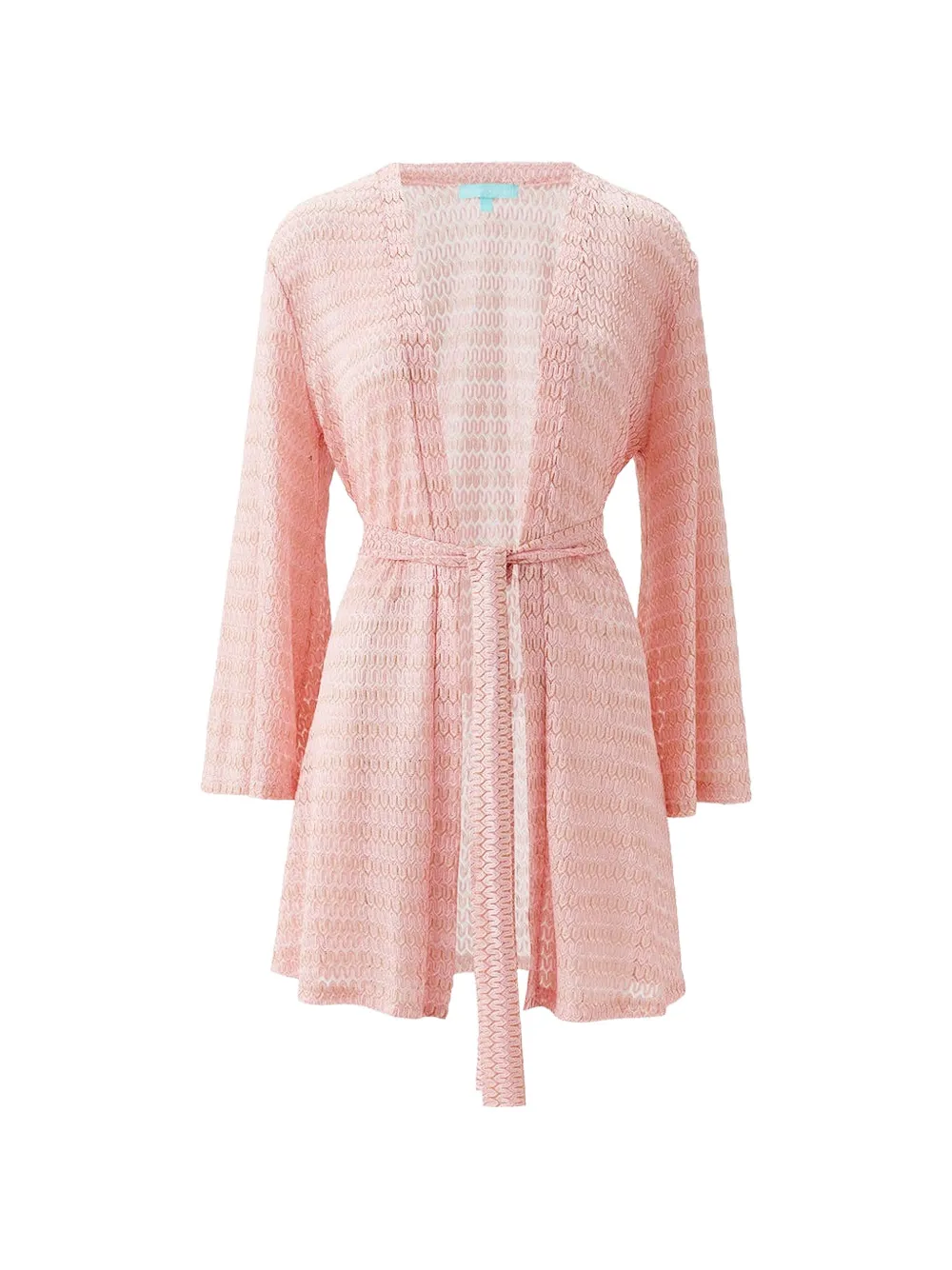 Melissa Odabash Anna Rose belted kaftan - Rosa