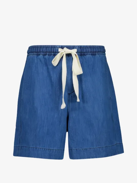 COMMAS drawstring denim shorts