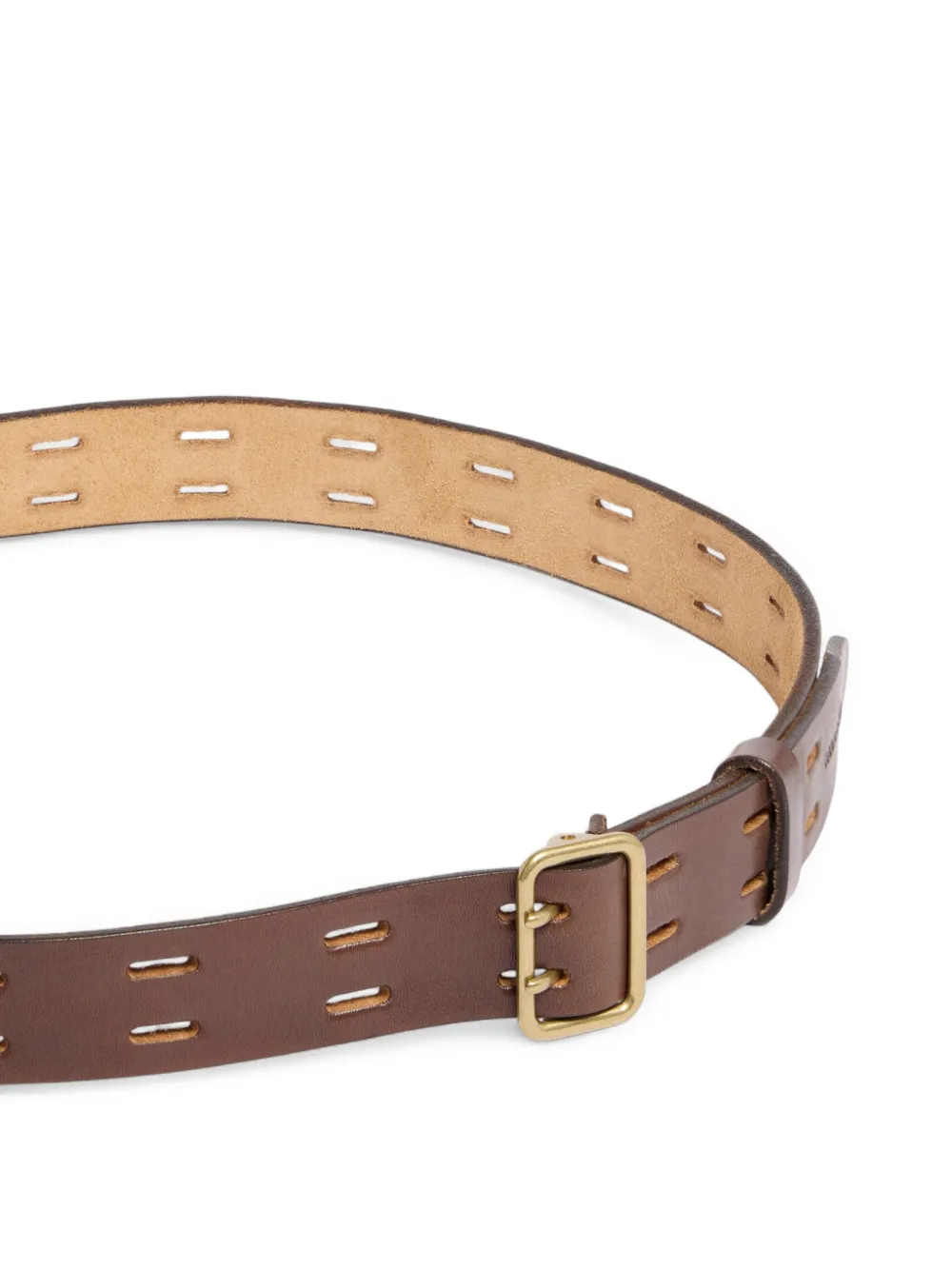  Dsquared2 Cut-out Buckle Belt - Brown 