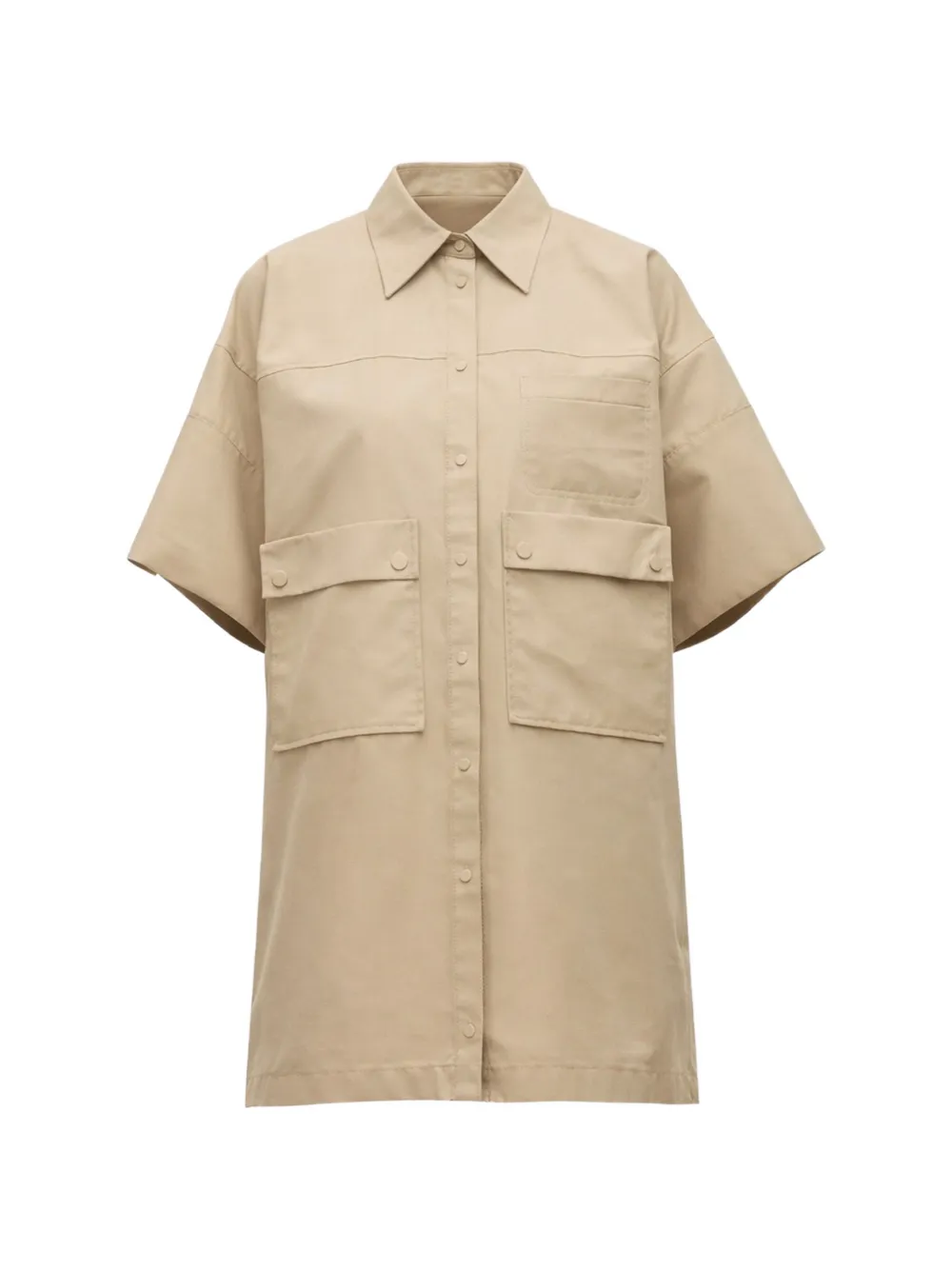 3.1 Phillip Lim cargo mini dress - Toni neutri