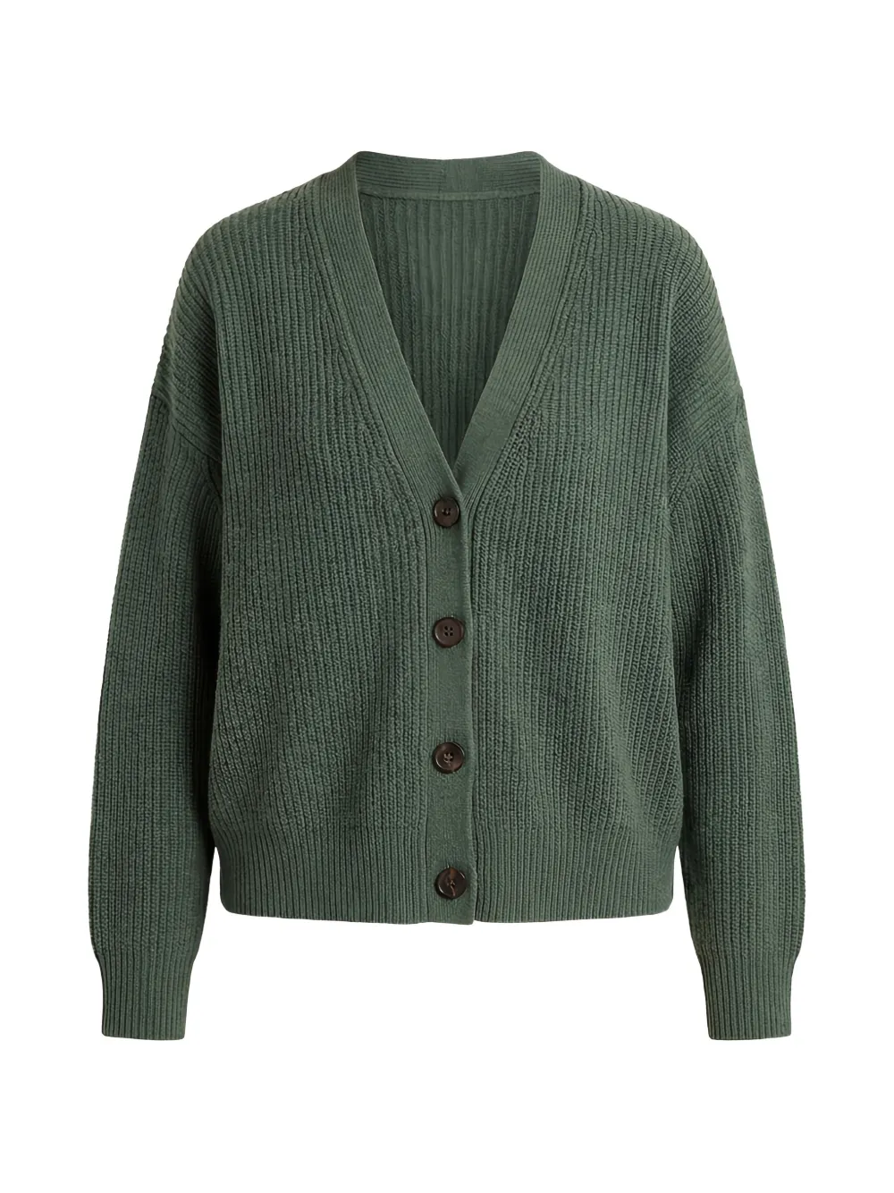 Jenni Kayne button ribbed cardigan - Grün