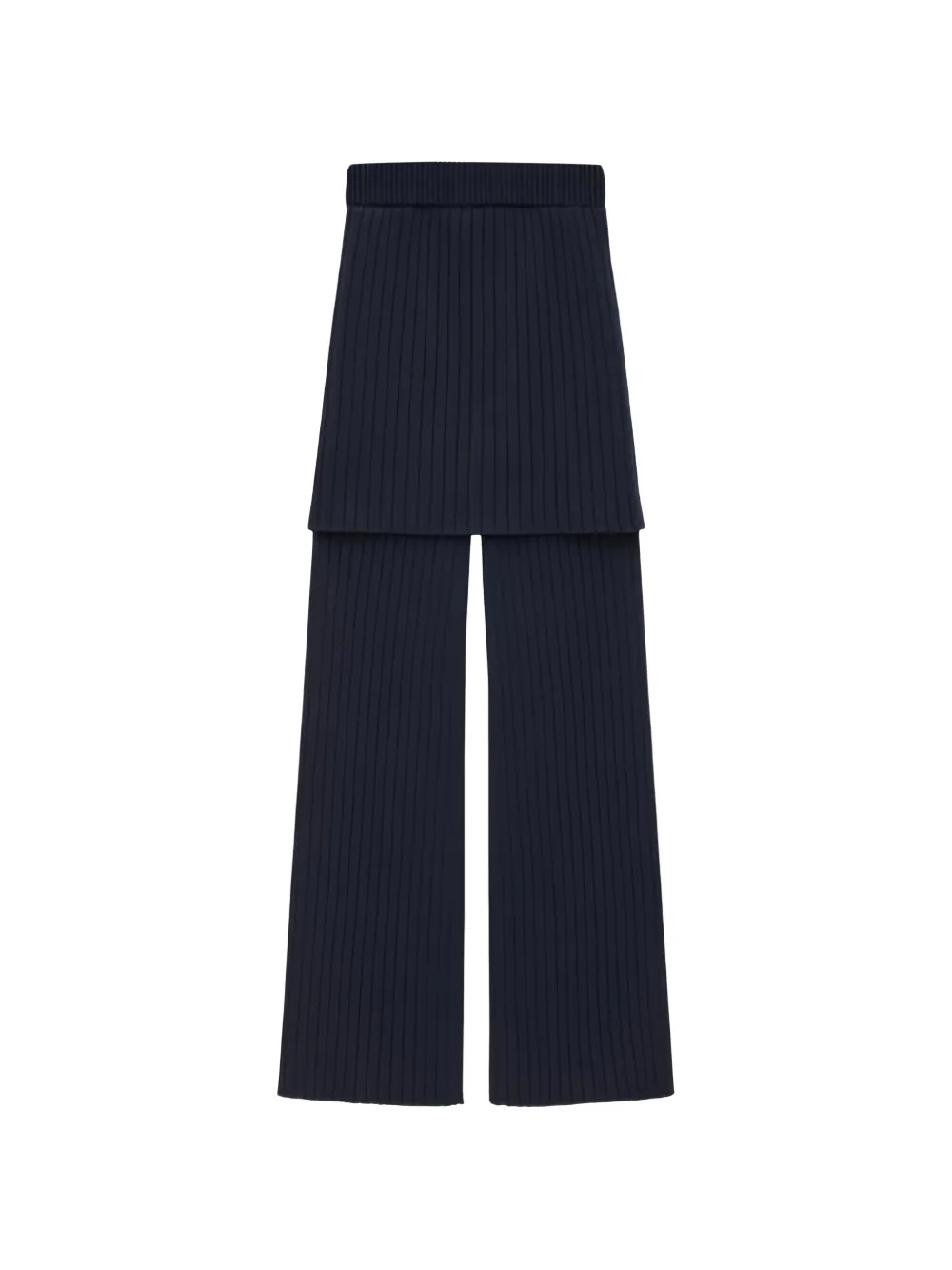 LOEWE ribbed trousers - Blau