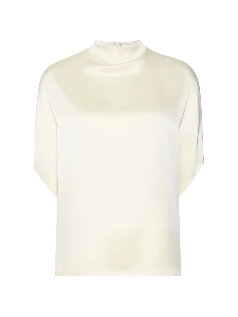 Lapointe Mock-neck Top In Neutral