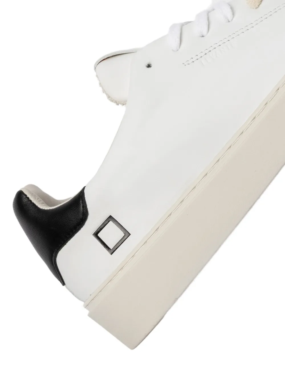 D.A.T.E. Sneakers met hak Wit