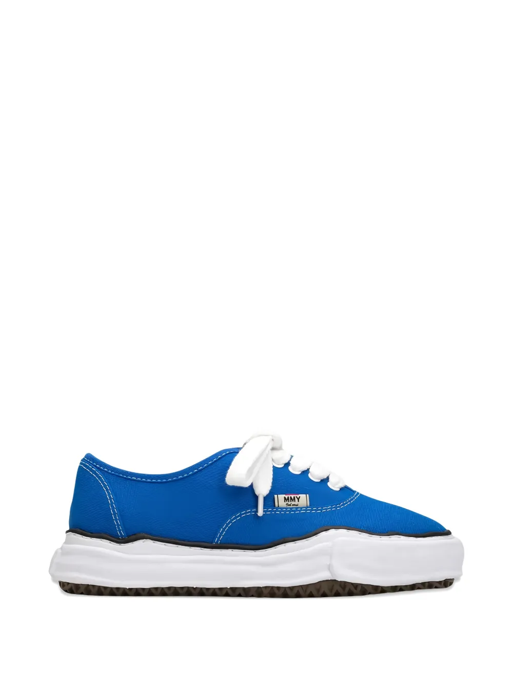 Maison MIHARA YASUHIRO Baker sneakers met ronde neus Blauw