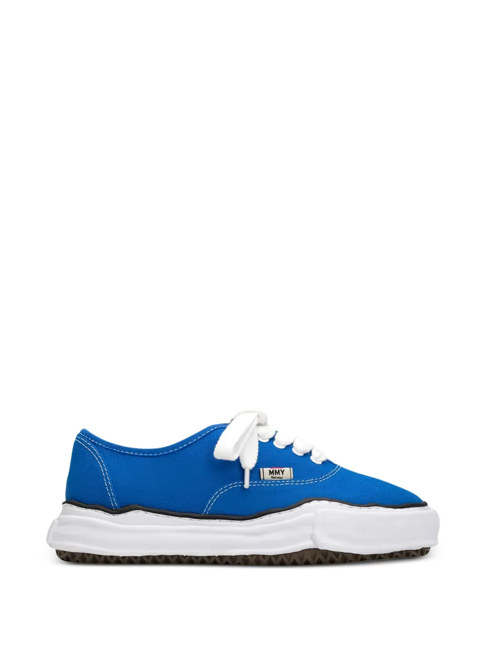 Maison MIHARA YASUHIRO Baker sneakers met ronde neus Blauw