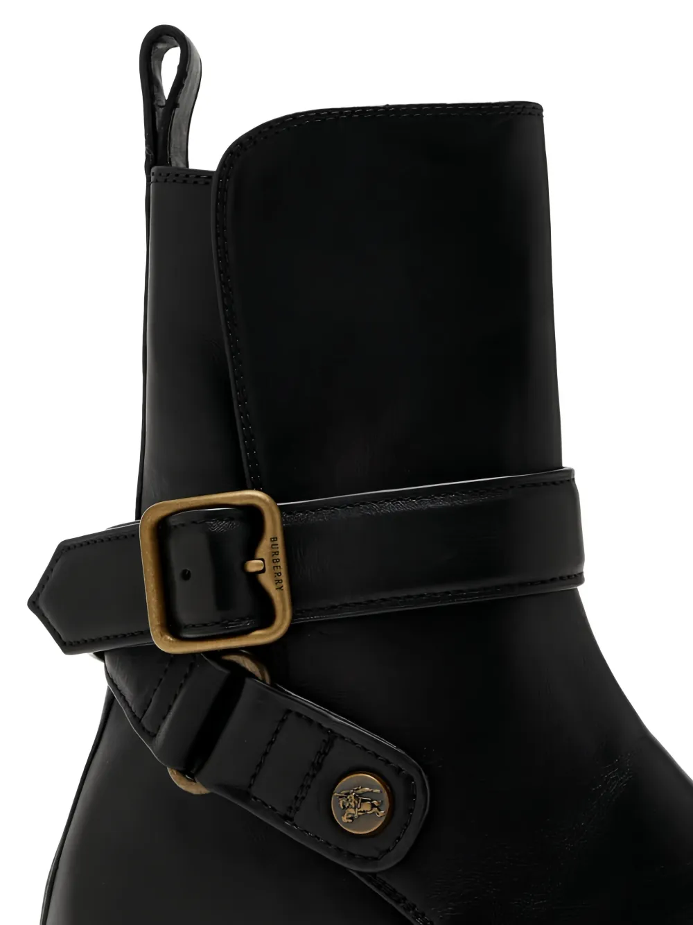 Burberry Ledger Jodphur boots Zwart